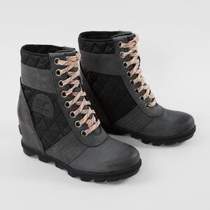 Sorel Lexie™ Waterproof Leather Wedge Boot